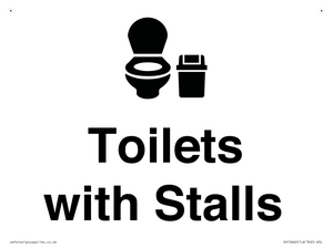 Toilets: Stalls with Sanitary Bin
